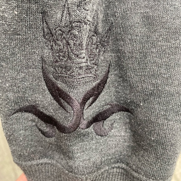 Vintage 90's Y2K JNCO Jeans Hoodie Skateboard Sweatshirt Embroidered SZ LRG - Picture 7 of 10